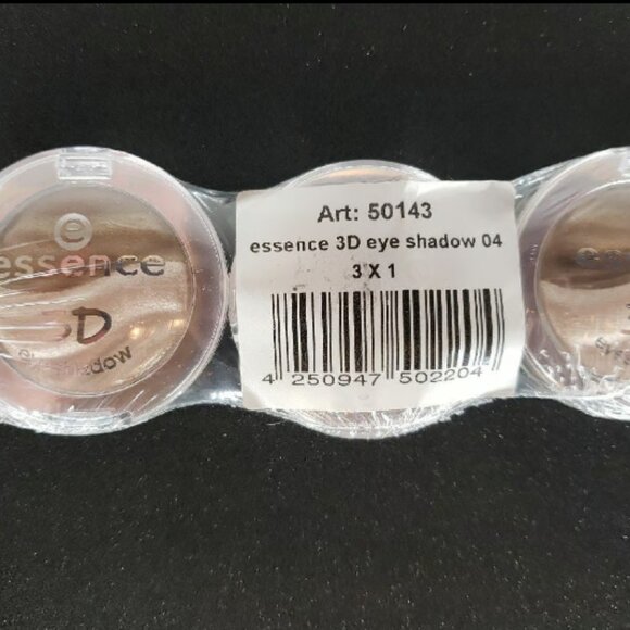 Lot 3 -of Essence 3D Eyeshadow Duo - Irresistible Caramel - Brand New - Picture 1 of 8